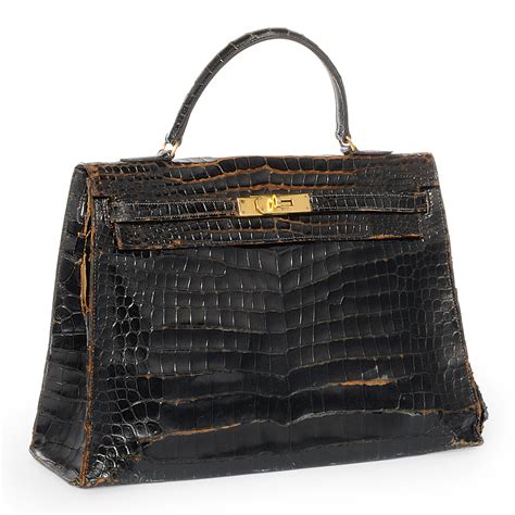 crocodile kelly bag|hermes kelly bag vintage.